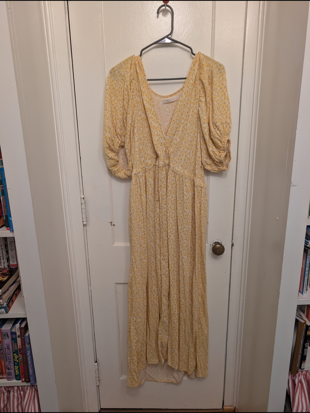 Christy Dawn Dahlia dress in Butterscotch Floral